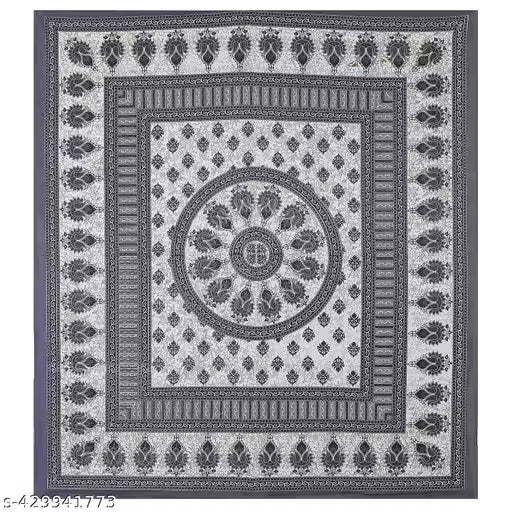 Jaipuri Cotton Double Bedsheet With 2 Pillow Cover